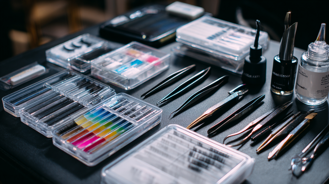 Comment bien préparer son espace de travail pour poser des extensions de cils