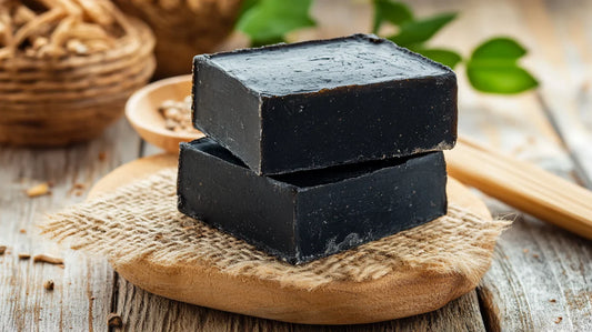 Fabriquez un savon solide au charbon actif