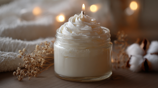 Réussir une bougie chantilly réaliste et esthétique