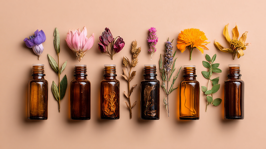 Huiles essentielles et cosmétiques : précautions et associations